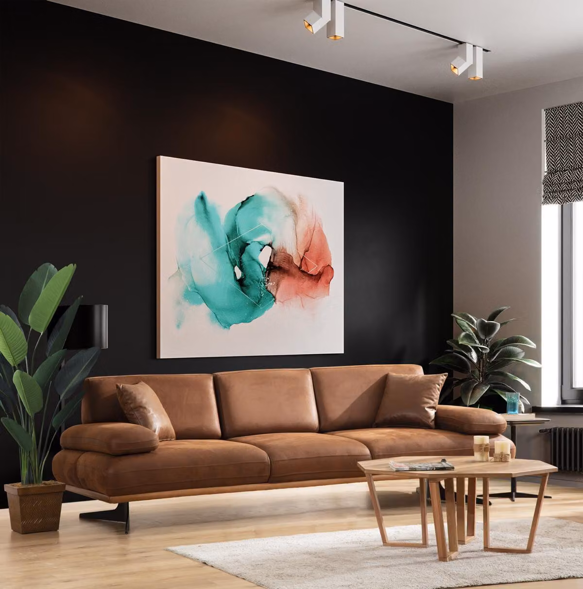 Viersitzer Sofa Couch Modern Design Stoff Luxus Wohnzimmer Polster Sofa
