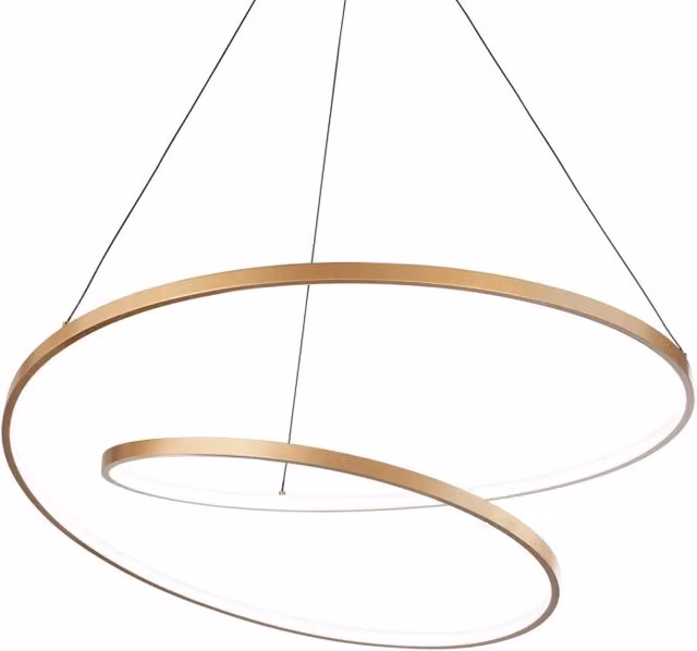 Lampada Da Terra Collezione OZ LED 47W Luce Calda Ottone Altezza Regolabile Ideal Lux