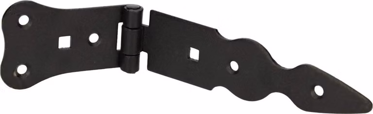 KOTARBAU Cerniera per persiana 150 mm Cerniera per porta Cerniera per porta Cerniera a croce Cerniera per porta Cerniera Nero Acciaio inox Cerniera per cancello da giardino Ferramenta per edilizia Robusta