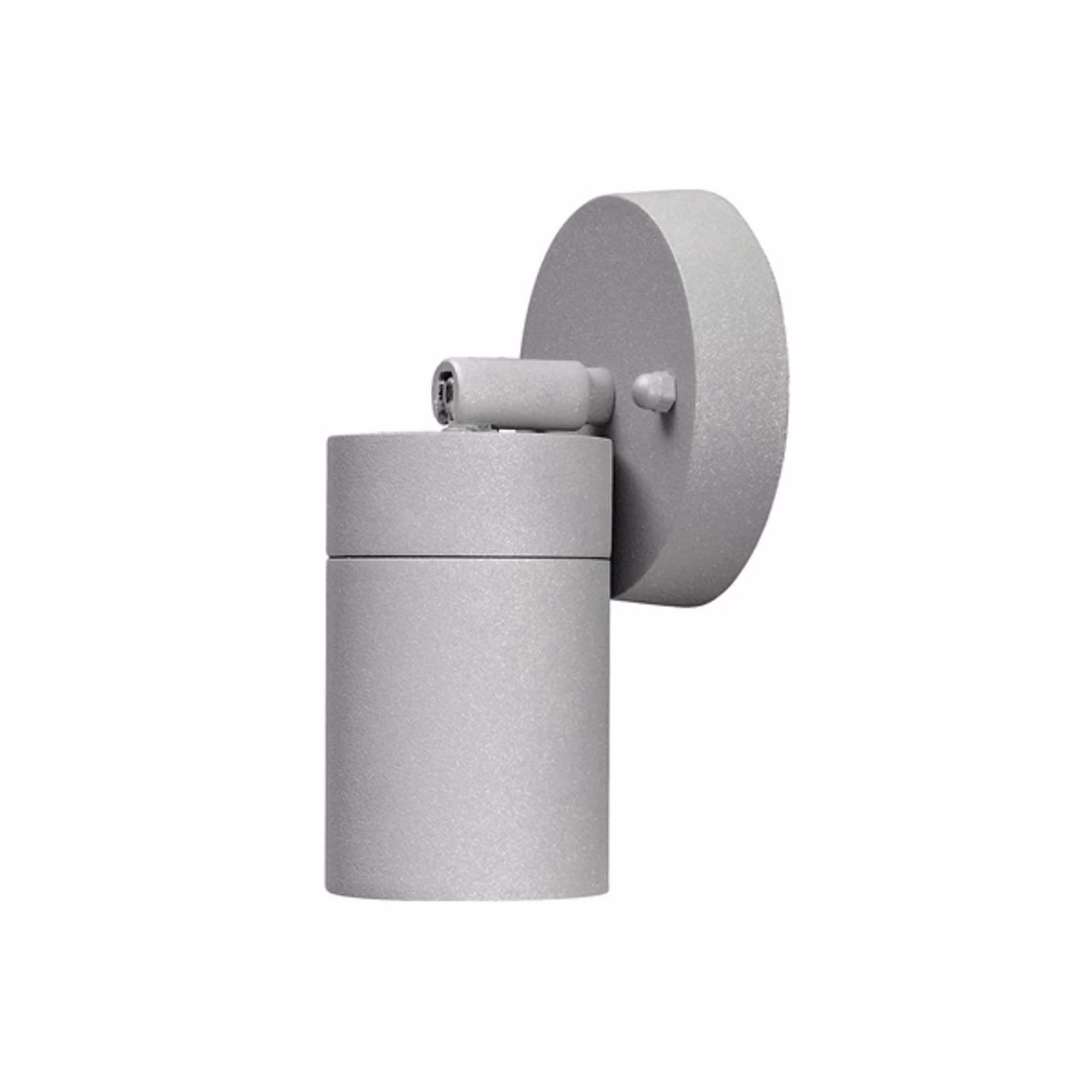 Konstsmide Modena spot da parete orientabile grigio Applique in alluminio laccato grigio con vetro trasparente