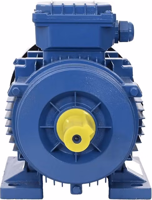 Motore Elettrico Trifase vidaXL in Alluminio Blu 1,5kW/2HP 2 Poli 2840 RPM 148003 – 1