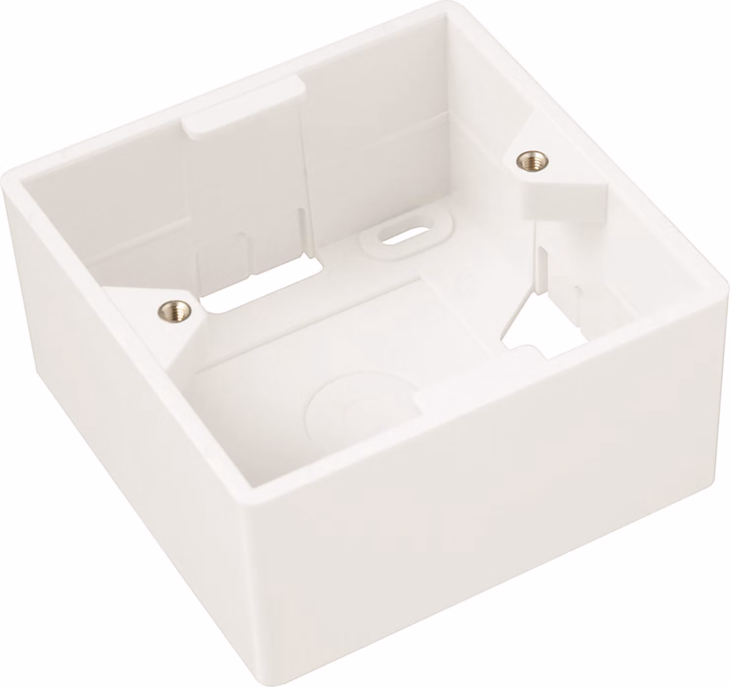 Scatola in gesso per cassetto SX9 bianco 80 x 80 x 41 mm