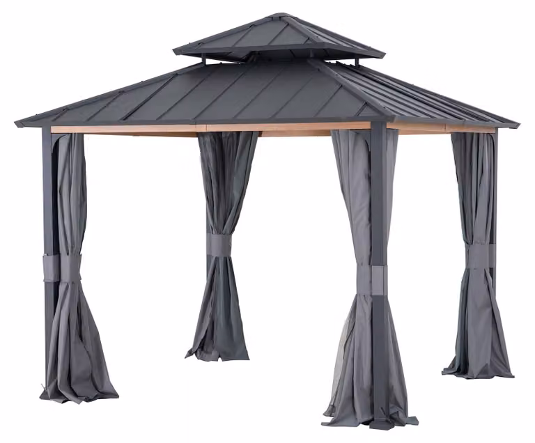 Tenda per padiglione in acciaio – 300 x 300 cm