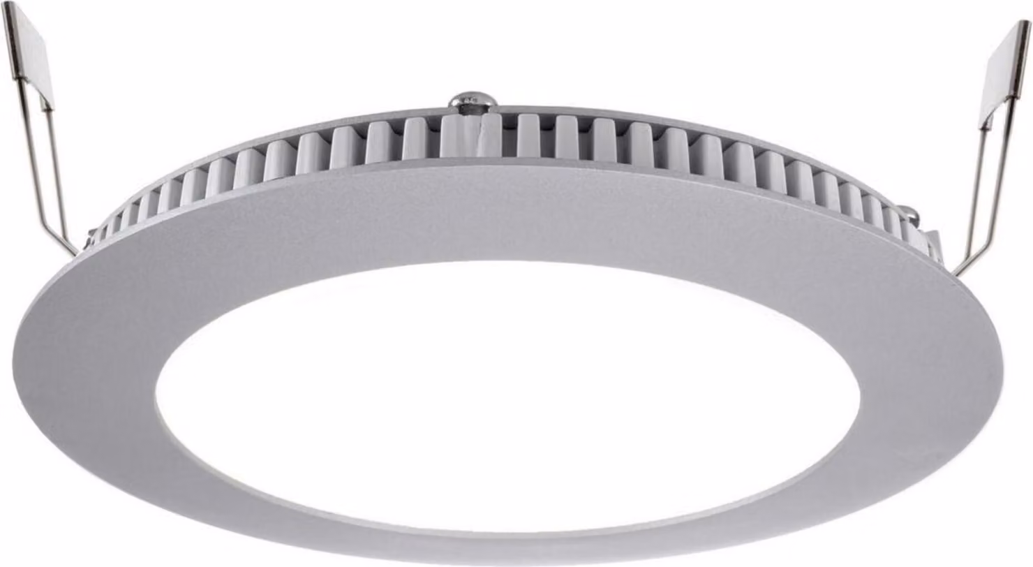 Pannello LED Kapego 8W LED, bianco neutro 4000K, argento, 350mA