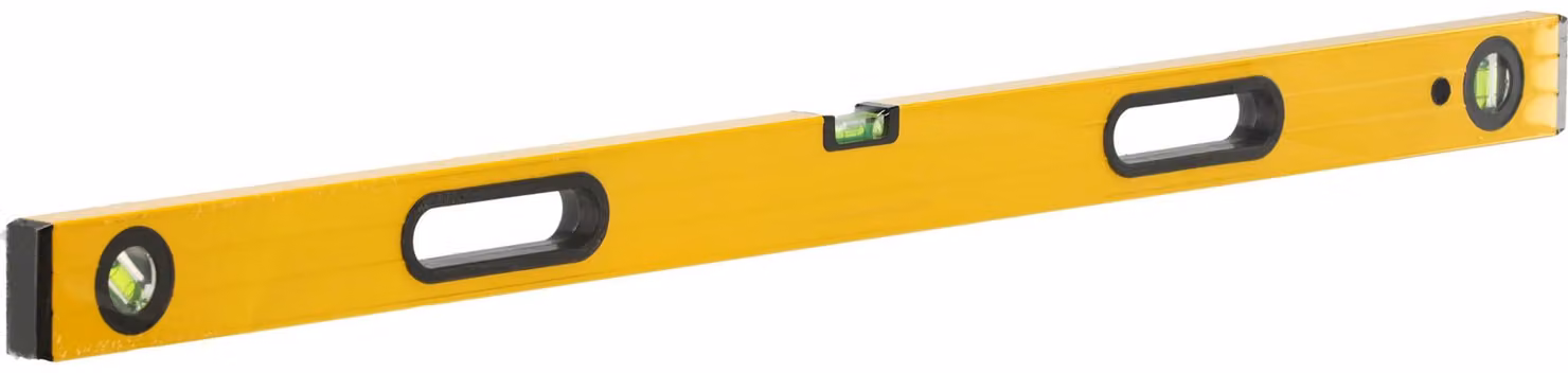Livella a bolla da 100 cm con 3 bolle e manico