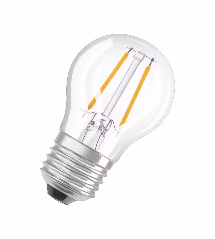 Lampadina LED Osram RF Classic P25 CL 2,5 W/2700K E27