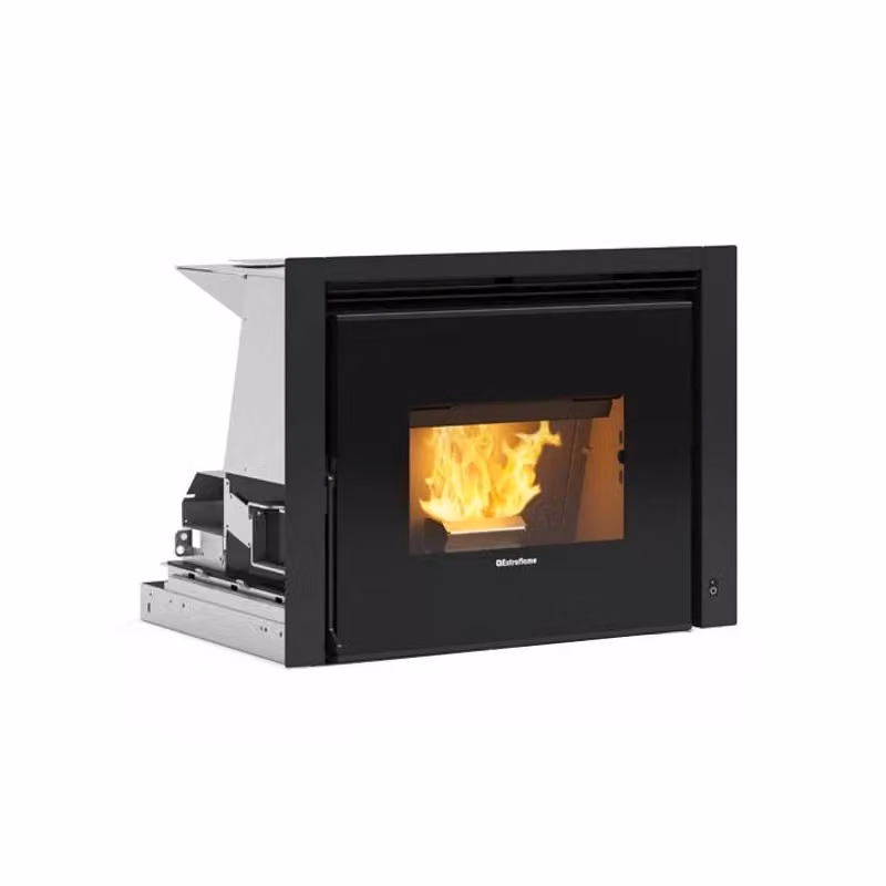 Inserto a pellet Extraflame Comfort P70 Air nero L: 67 cm, P: 56 cm, H: 53 cm – 2