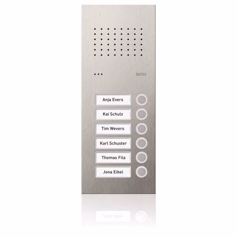 Posto esterno Ritto Pur in acciaio inox RGE1810625