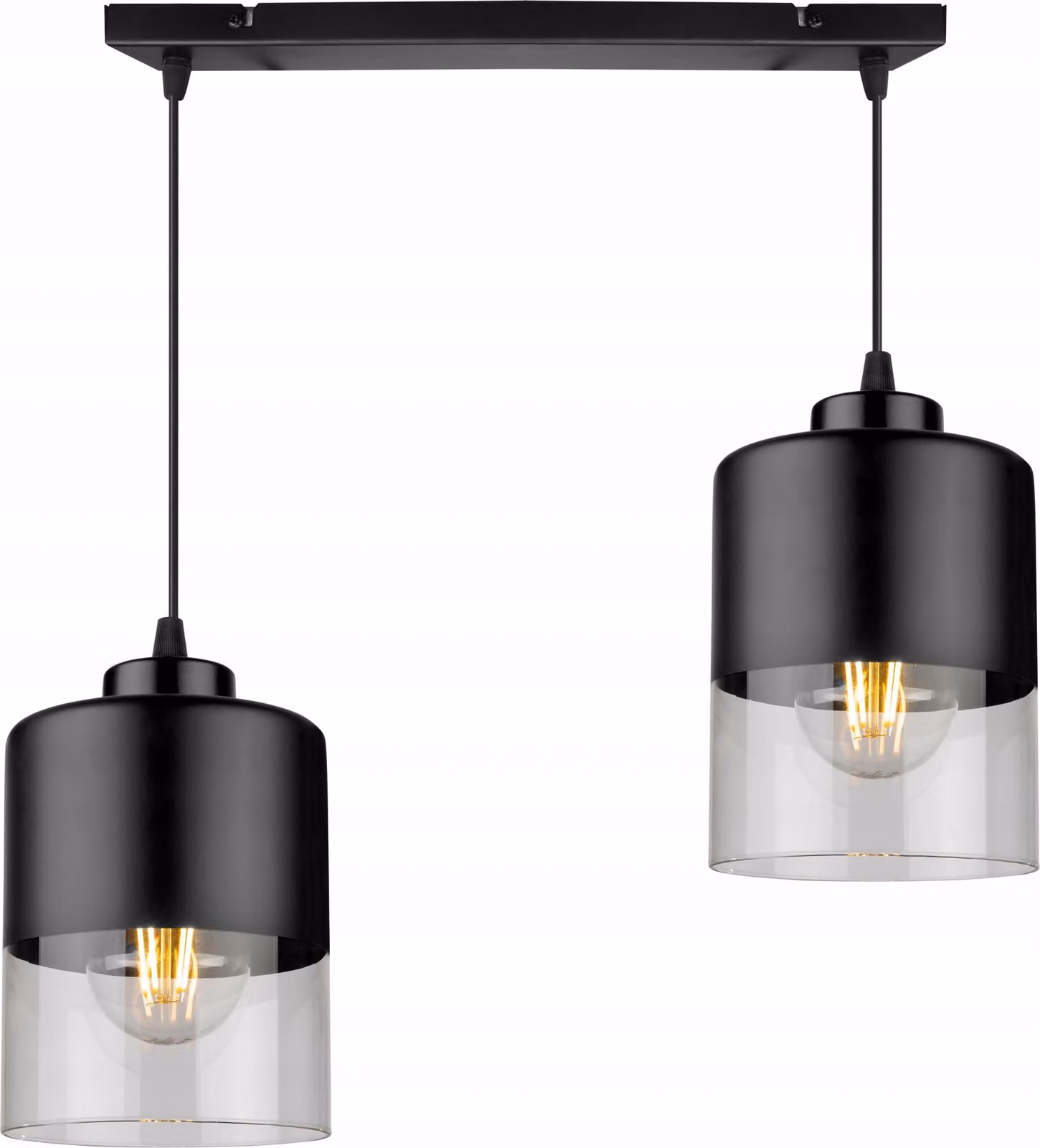 Moderna Lampada A Sospensione In Vetro