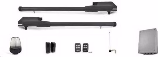 Kit per cancelli battenti a doppia anta Proteco Ace 4 TA F.M. KAC44A7YD410 colore nero