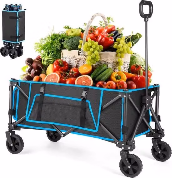 Carrello da trasporto portatile - Carrello compattibile e leggero