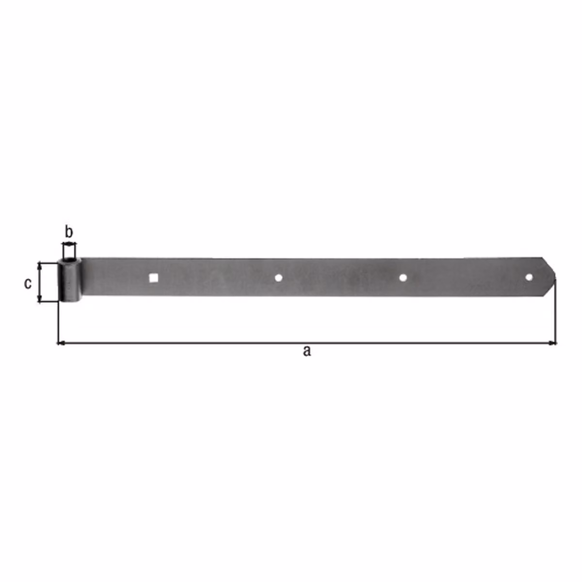 Alberts 313838 Cerniera per tapparella | in varie versioni | acciaio inox | rotolo Ø13 mm | dimensioni 400 x 40 mm
