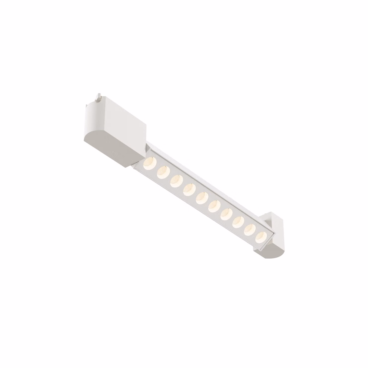Maytoni apparecchio lineare per sistema a binario monofase UNITY Points LED rosso incl. bianco in alluminio e plastica 10W per cucina, camera da letto, soggiorno, sala da pranzo, atrio