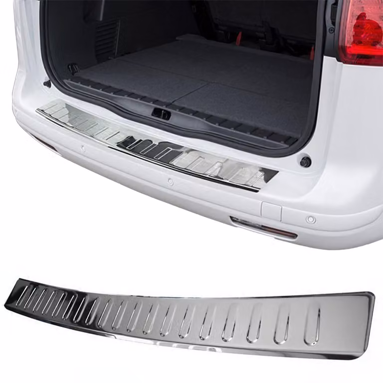 Protezione per il bordo del portellone posteriore, realizzata in acciaio inossidabile, per Renault Grand Scenic 3