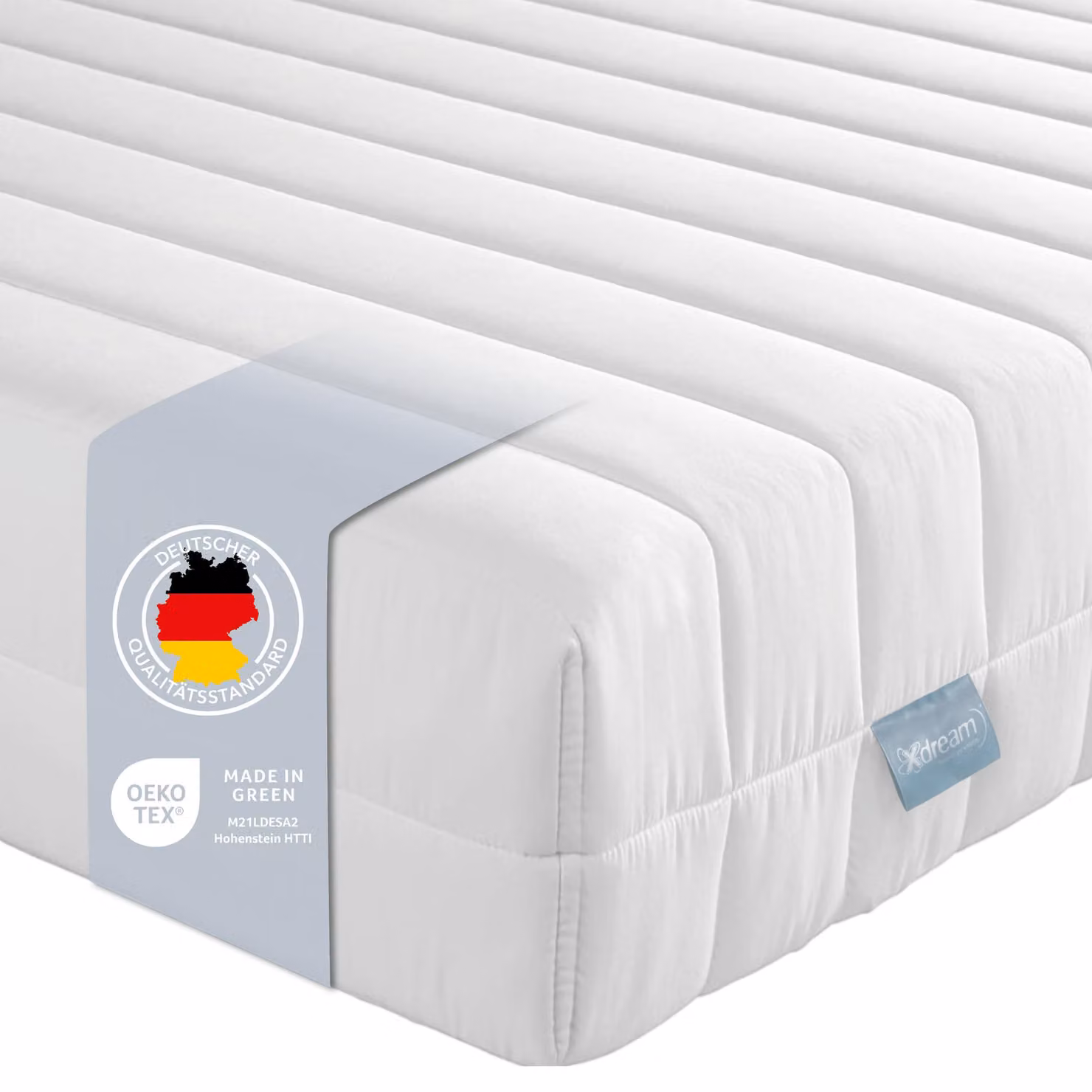 Materasso in schiuma fredda elastica a punti | 160 x 200 cm | 11 cm | H4 | XDREAM Pure