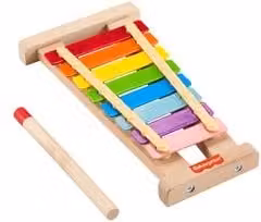 Xilofono in legno Fisher-Price multicolore per la percussione