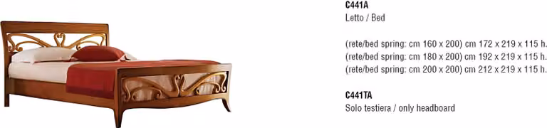 Bizzotto Doppelbett Möbel Bett Design Schlafzimmer Italienische Möbel Betten