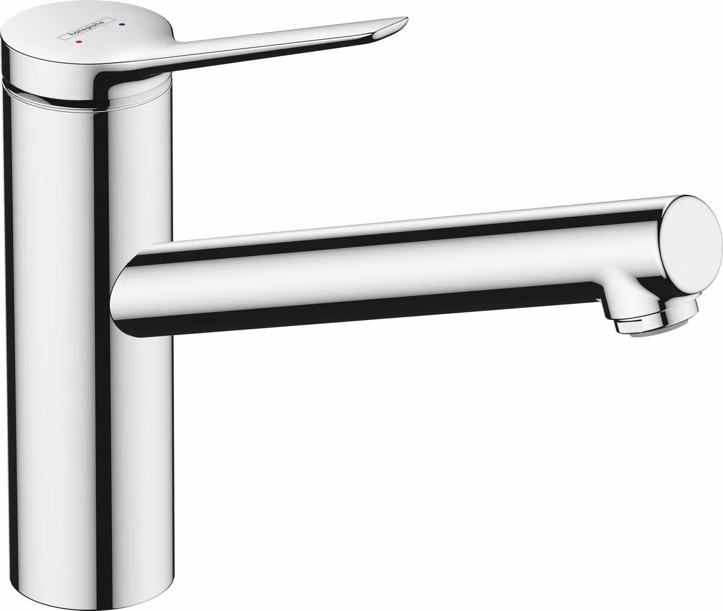 hansgrohe Zesis M33 Mitigeur de cuisine ComfortZone 150, Eco, 1 jet, chrome, saillie 220 mm, 74811000, 74811000