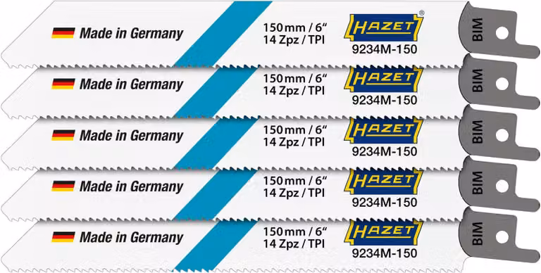 Set di lame Hazet, 9234M-150/5