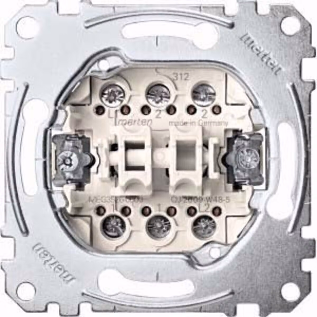 Commutatore doppio Merten - uno MEG3526-0000