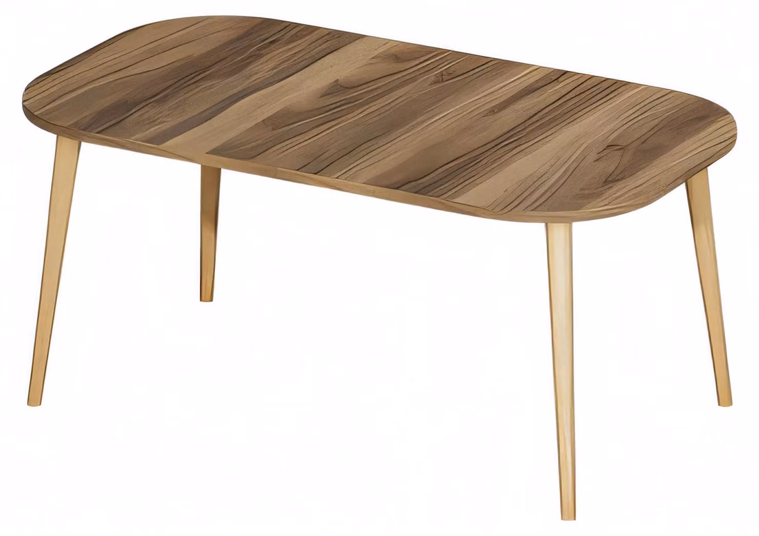 Moderner Couchtisch aus Holz in Braun