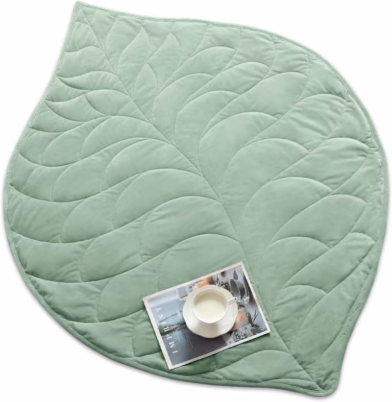 Piumino matrimoniale imbottito - 3,2 kg - 104 x 135 cm - Verde chiaro