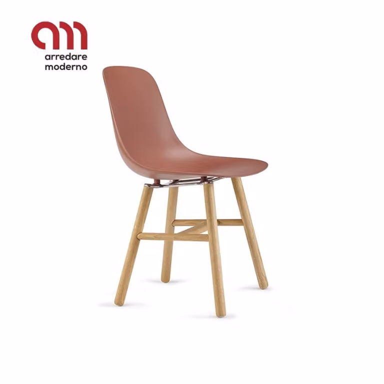 Sedia Pure Loop Mono retro Infiniti Design