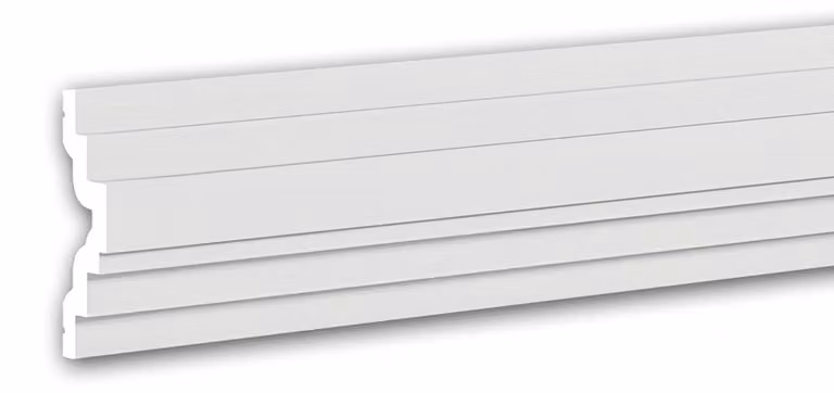 Profhome 651802 Modanatura del muro Modanatura del fregio Modanatura decorativa Modanatura per stucco 2 m