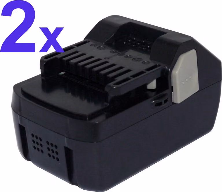 2x Batteria PowerSmart 4000mAh per Hitachi DH 18DSL, DH 18DSLP4, DS 18DBL, DS 18DSDL, BSL 1815X, BSL 1830 18V