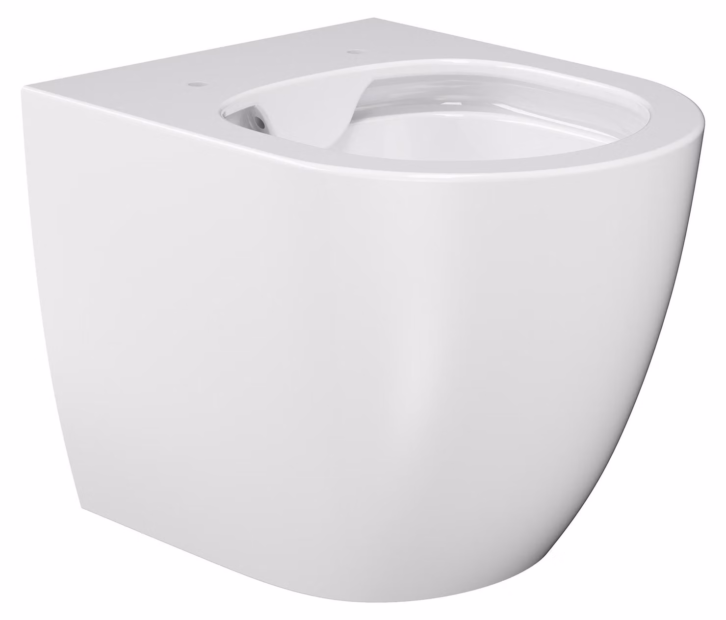 Steinberg Série 710 WC suspendu design, modèle court, blanc brillant, 7102001W, 7102001W