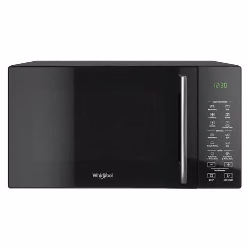 Microonde combinato Whirlpool MWP 295 B nero con funzione grill, potenza 900 W e capacità 29 l – 2