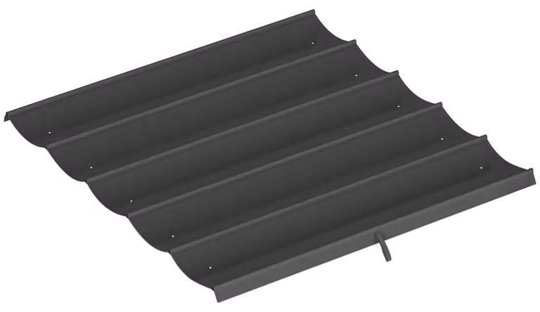 Tettoia di ricambio Outsunny per pergola, 2,5 x 2,55 m, con fori di drenaggio