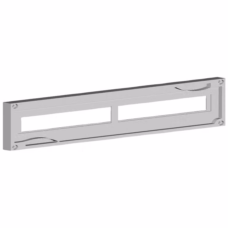 Siemens ALPHA, copertura campo, con apertura, P: 125 mm, A: 150 mm, L: 250 mm 8GK96021KK11
