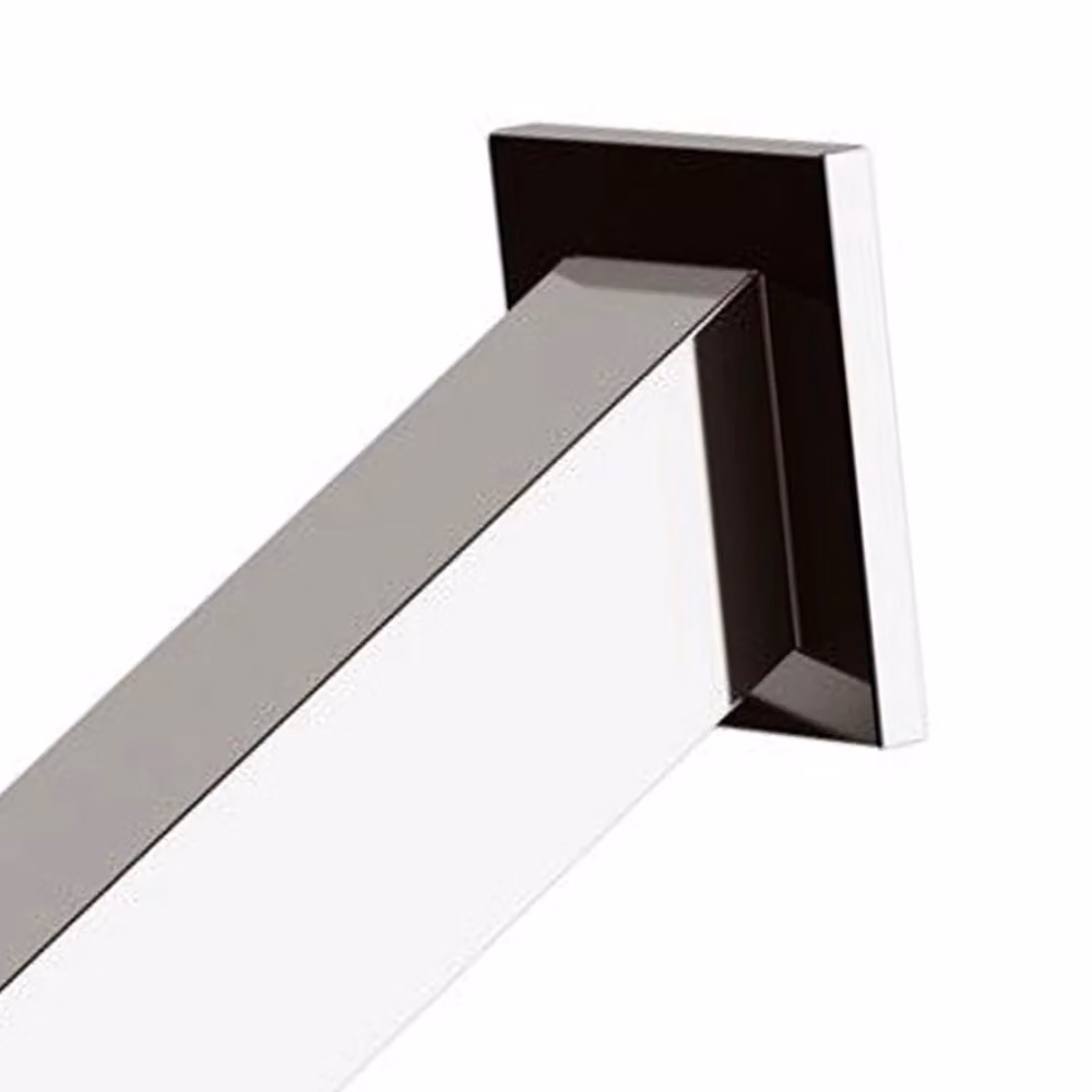 Rubinetto per incasso da vasca Qubika in colore argento cromato – 2