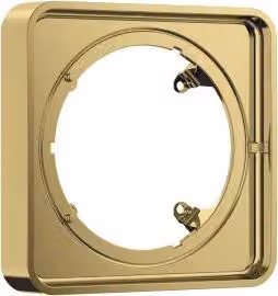 hansgrohe rosone di prolunga AXOR iBox Uni. 2 22 mm, softsquare, ottica oro lucido