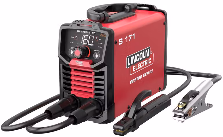 Saldatrice inverter 160 A - MMA ed elettrodo rivestito (Lift TIG) - Alimentazione 230 V - Peso 3,5 kg