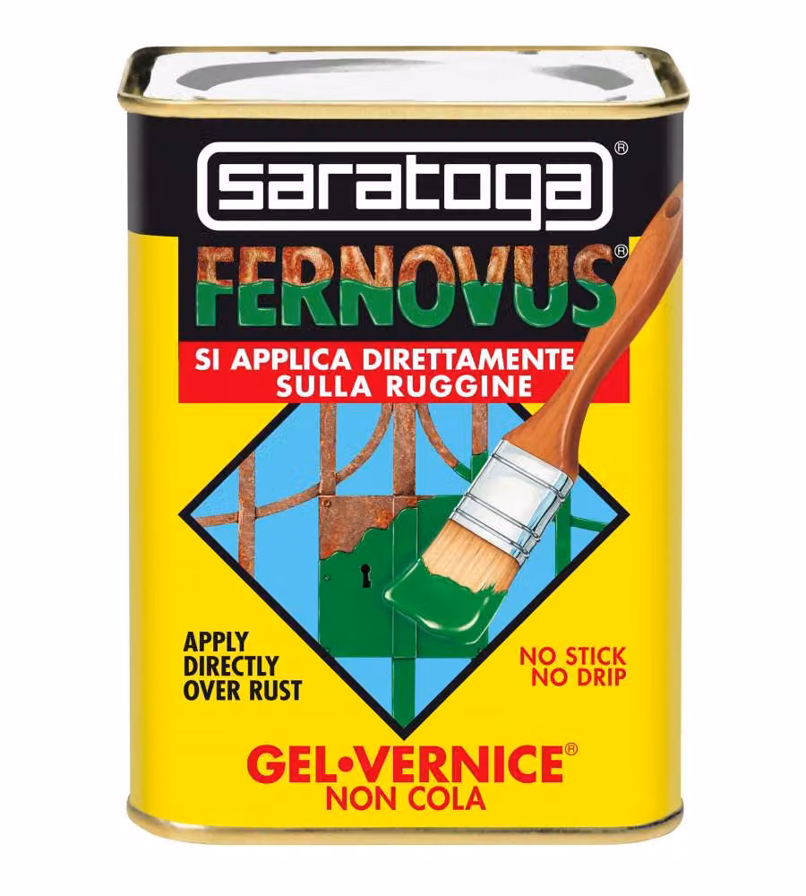 Saratoga Gel Antiruggine Fernovus - Bianco Neve Brillante - 750ml