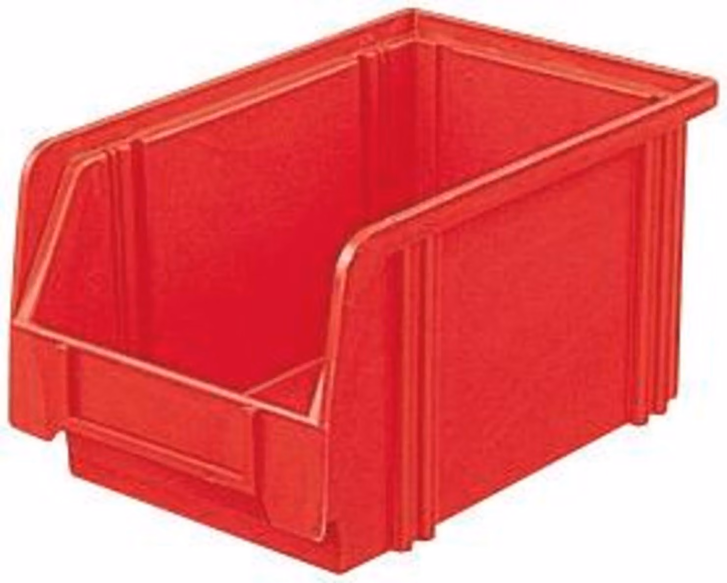 LA-KA-PE scatola portaoggetti aperta L 230 / 200 x L 140 x H 130 mm rosso - LK3 RED
