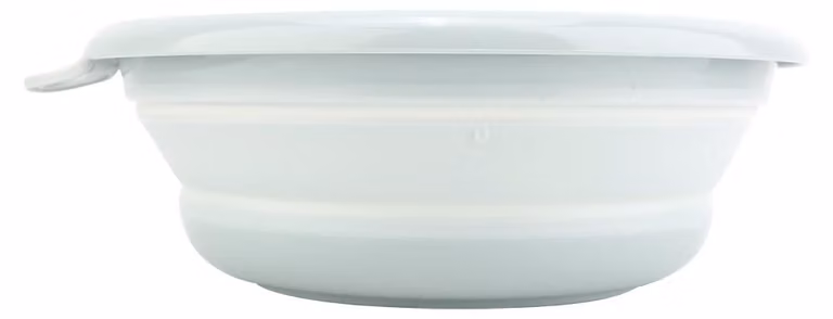 Lavello pieghevole da campeggio, per uso esterno, con struttura in plastica, ideale per la cucina. (blu)