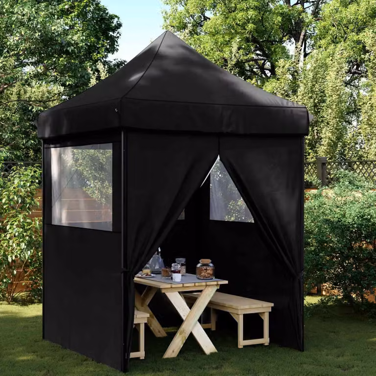 Maison Exclusive - Tenda per feste, dimensioni 200 x 200 x 306 cm, colore nero, tessuto Oxford