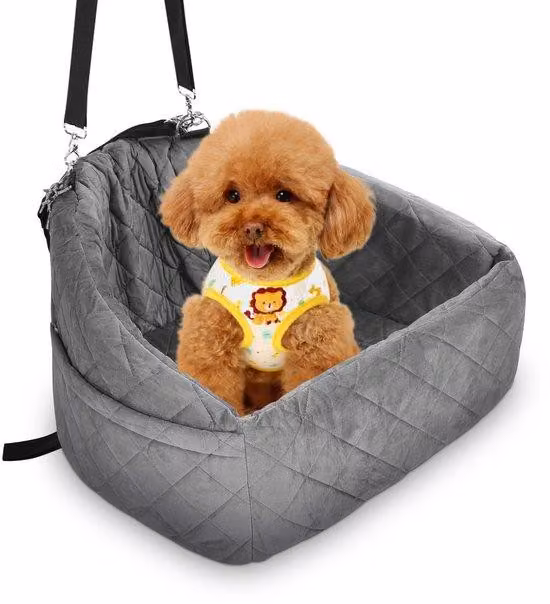 Cuccia impermeabile per cani - Cuccia robusta - Con cinghie - Adatta a cani di piccola e media taglia - Funziona anche come panchina - Sicura e resistente agli urti