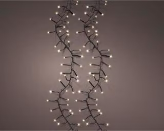 Led eccellente luci pvc 8 funzione effetto scintillio esterno l.1500cm