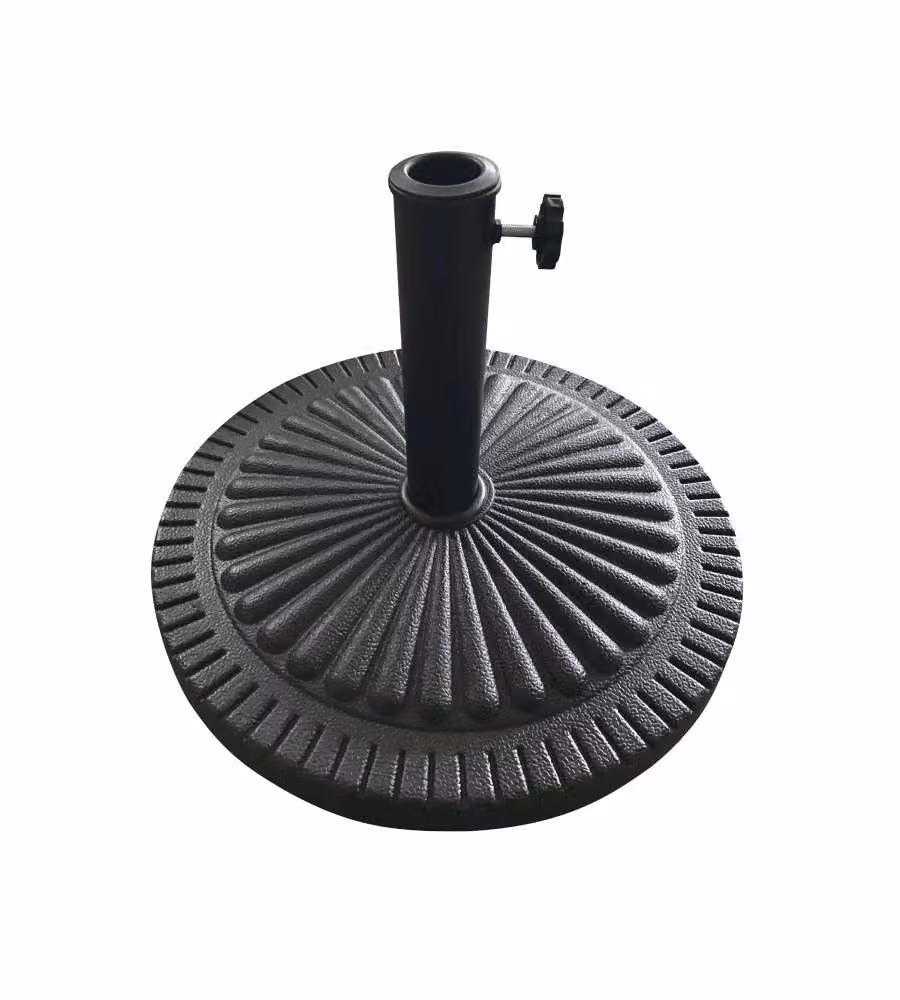 Domo Mea Base per Ombrellone - Nero - 49x33 cm