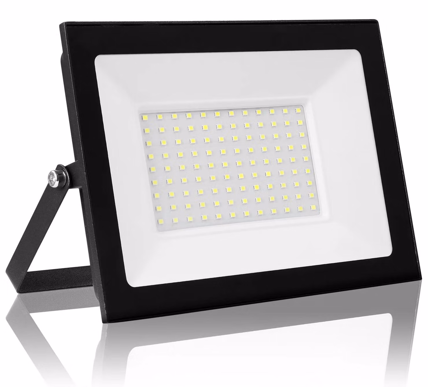 Faretto a LED per esterni - 100 W - Grado di protezione IP66 - Impermeabile - Luce bianca fredda 6500 K - 220–240 V - Confezione da 1 pezzo