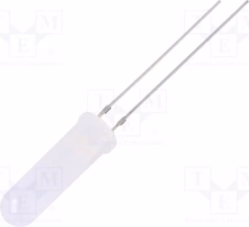 2 LED, 45÷68 mcd, modello OSO5JA6EE2A, diodi LED a montaggio superficiale (SMD), 5 mm, 20 mA, colore arancione, 1,8÷2,6 V, angolo di visione 140°