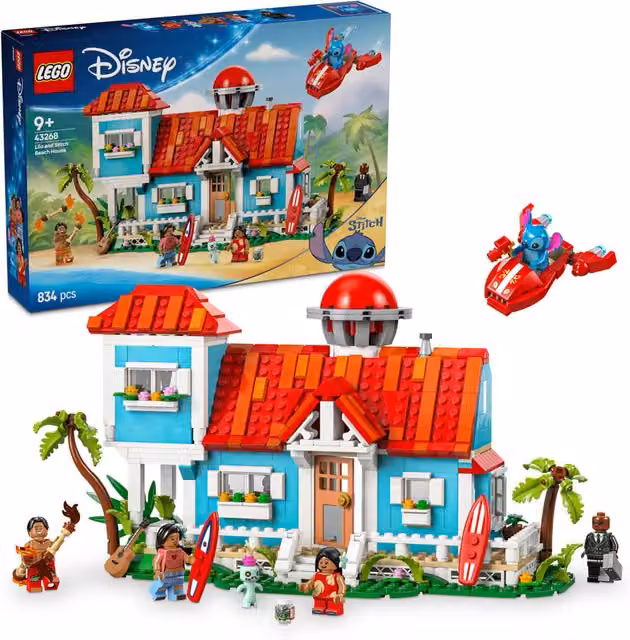 Set Lego Disney Casa sulla spiaggia di Lilo e Stitch multicolore