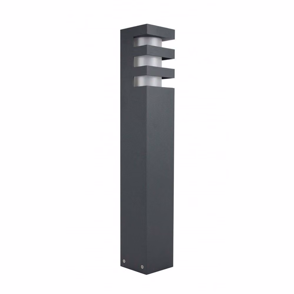 Paletto da giardino 50 cm 1xE27 grigio scuro IP54 SU-MA RADO RADO 2 DG