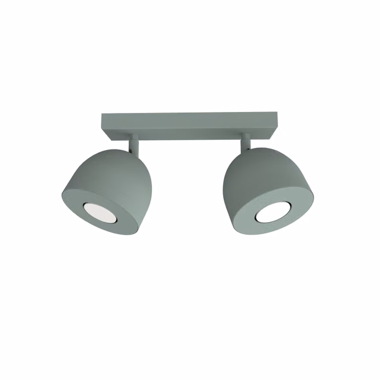 Lampada Da Soffitto Campanella X2 Monocolore Opaca