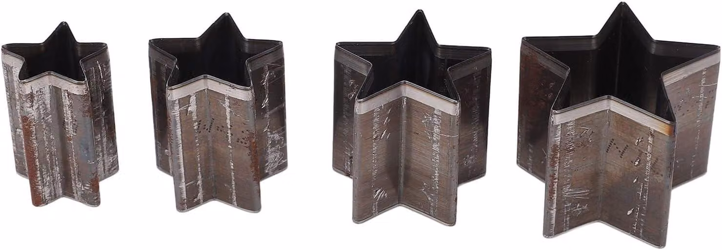 Set di 4 utensili da taglio con custodia
