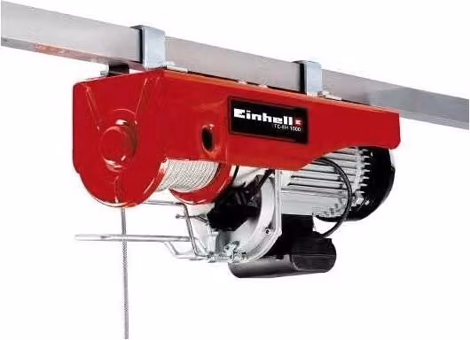 Paranco Elettrico Einhell TC-EH 1000 Rosso con Cavo da 18 m